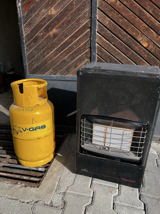 Газова печка с бутилка комплект