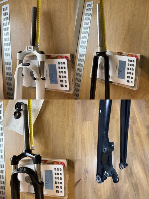 Piese bicicleta, furca suntour NCX D, furca fixa, roata fata dinam