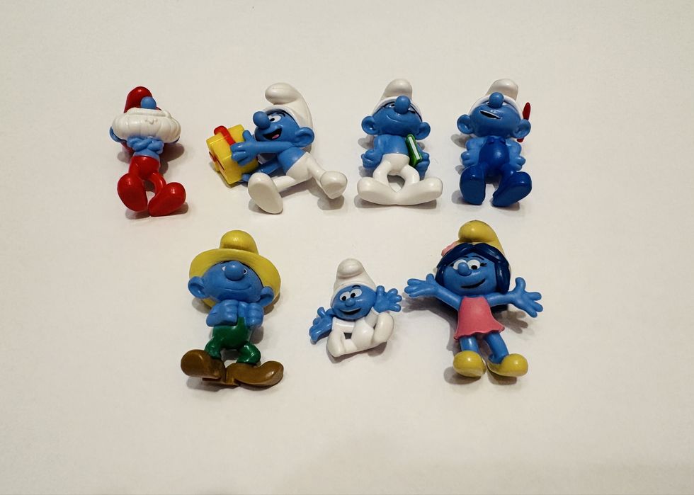 Vând figurine Ștrumfii Kaufland 2025