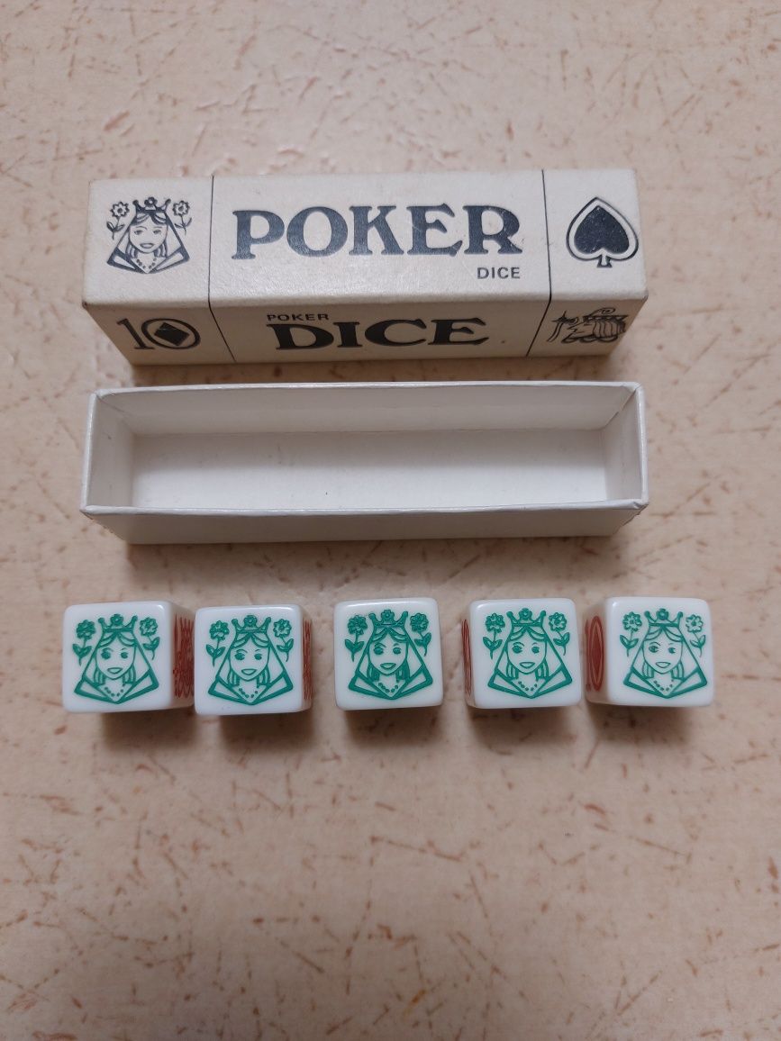 Зарове за игра на покер / Poker Dice