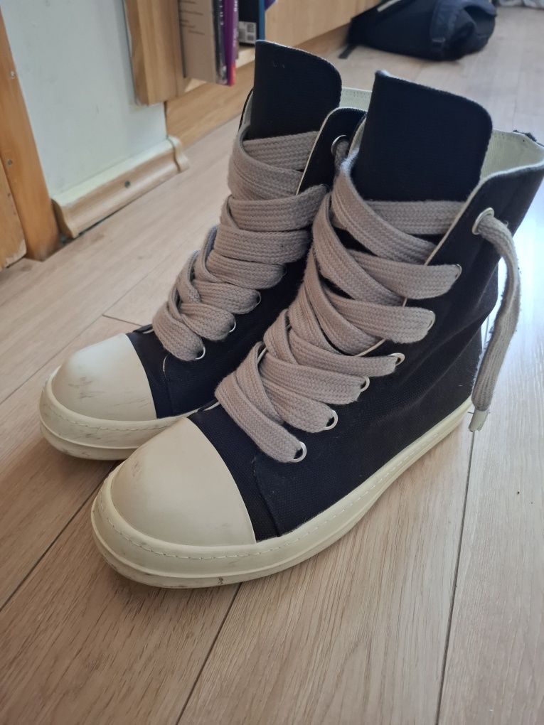 Rick Owens ramones jumbo laces