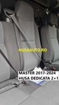 Husa autoutilitara dedicata 2+1 Renault Master 2017-2024
