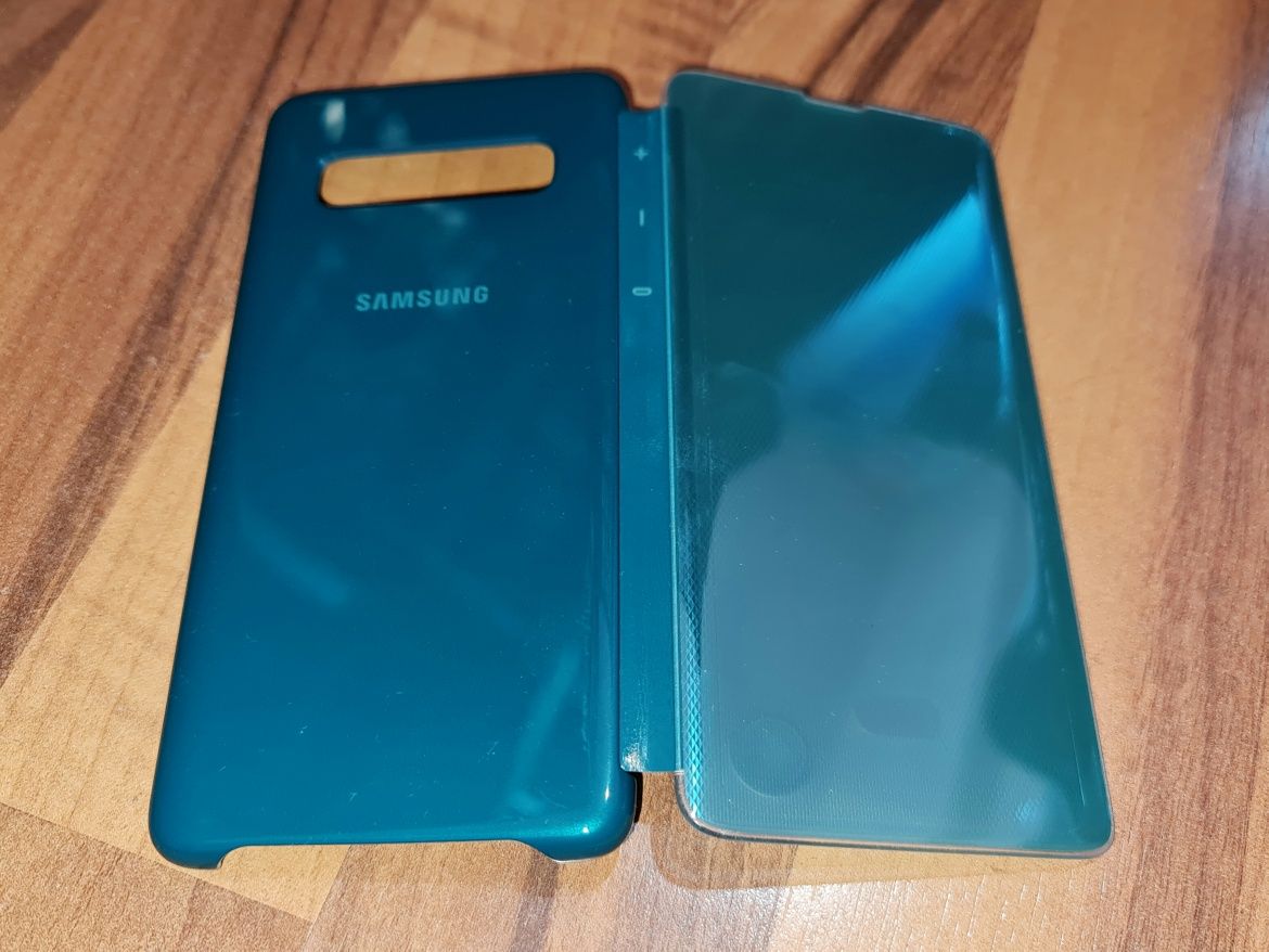 Husa smart activa originala Samsung Clear View Cover S10 G973