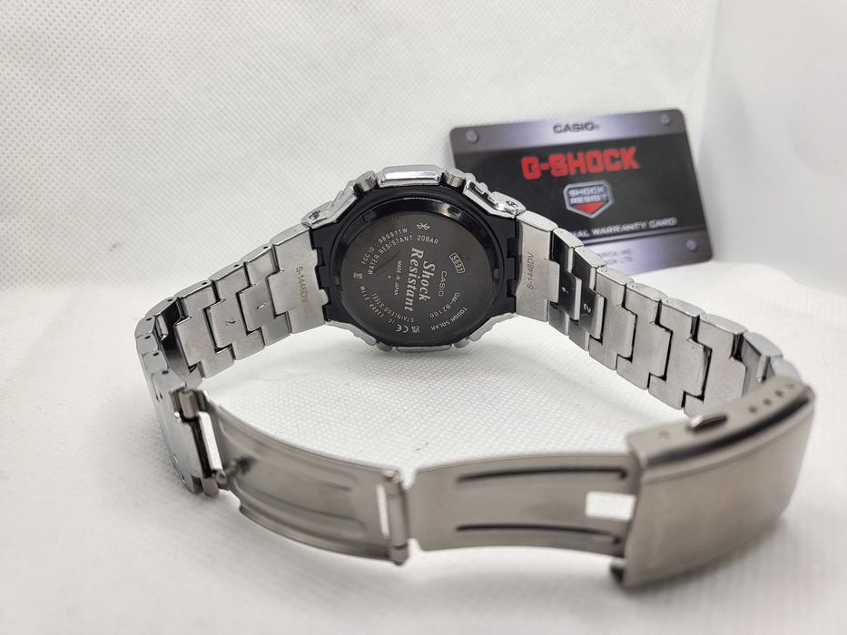 Ceas Casio g shock Full METAL GM B Silver Rainbow Nou, Garantie 2 ani