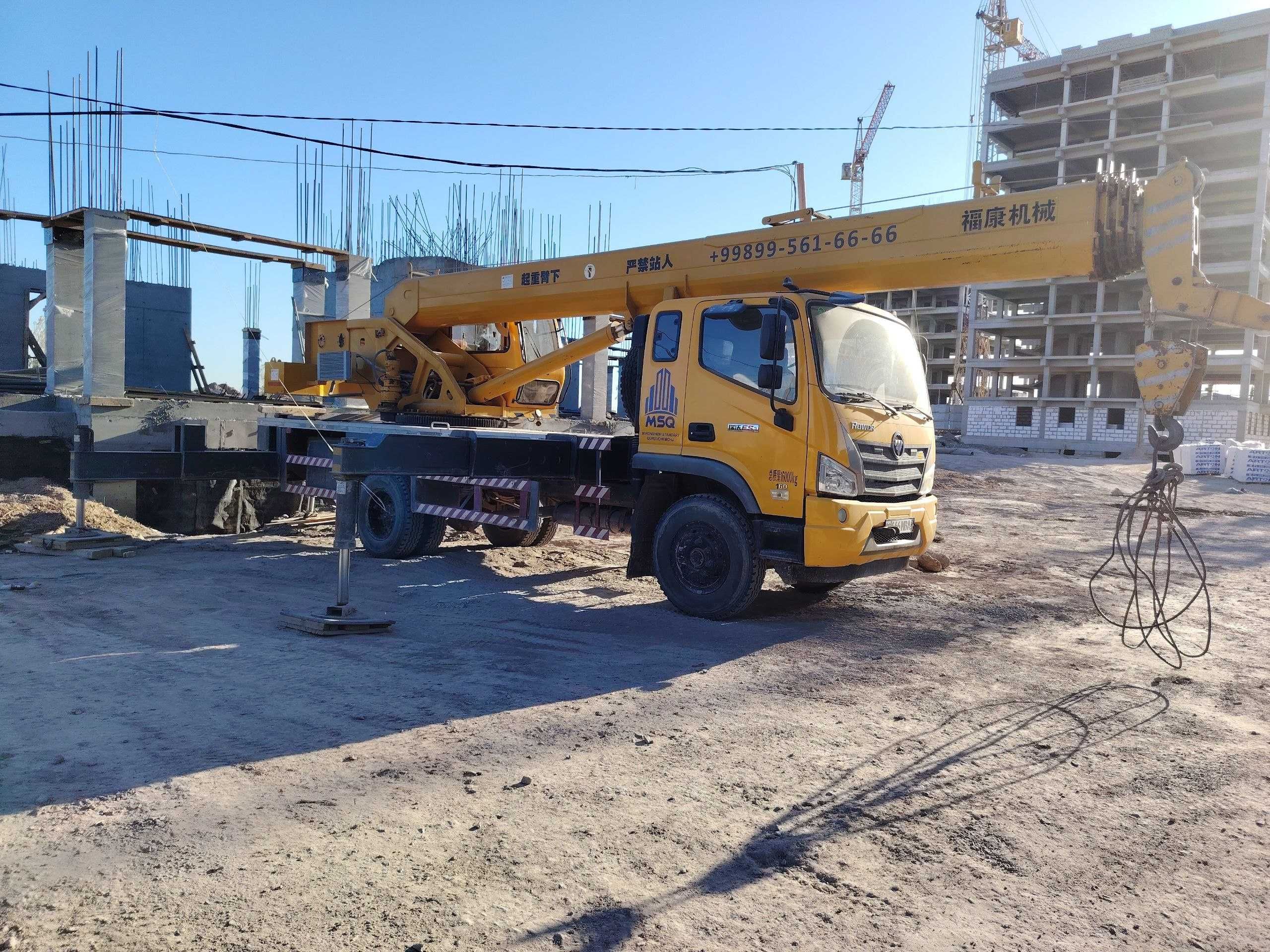 FOTON AVTOKRAN strelasi 35 metr 16 tonalik 2020-yil