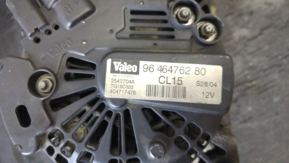 Alternator citroen c3 peugeot 206 307 308 407 9646476280