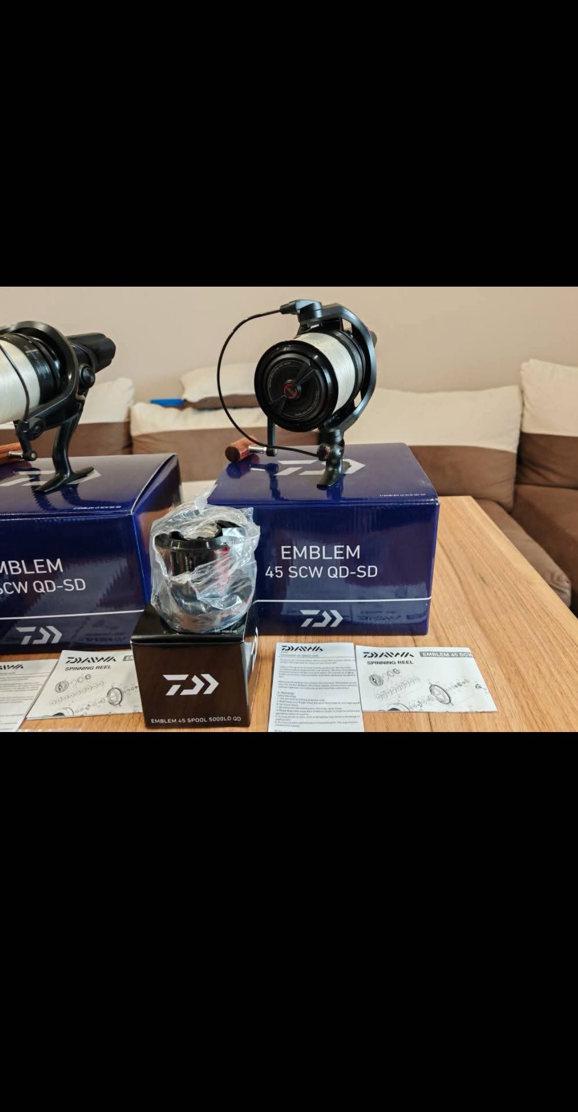 Макара DAIWA 21 EMBLEM 45 SCW QD SD (SuperDeep)