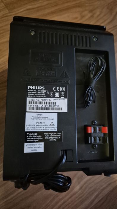 Micro Sistem Philips MCM 1120 Radio CD Caseta USB