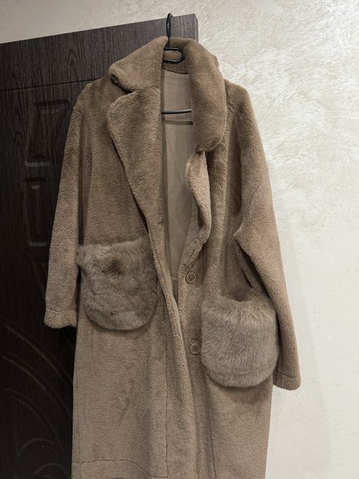 Кафяво палто с две лица