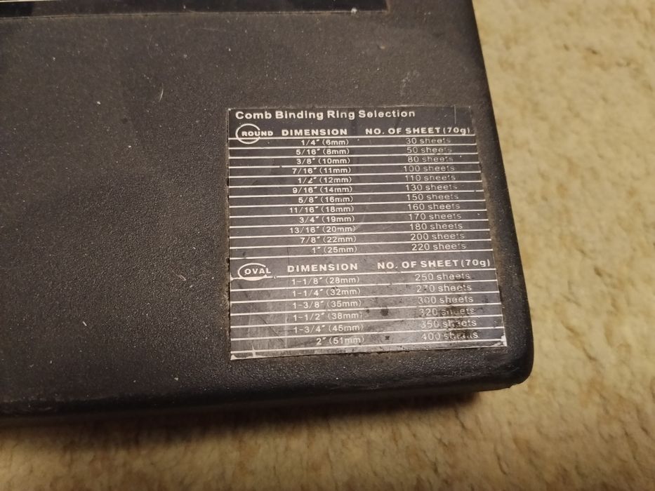 Переплётчик Rayson SD 1201