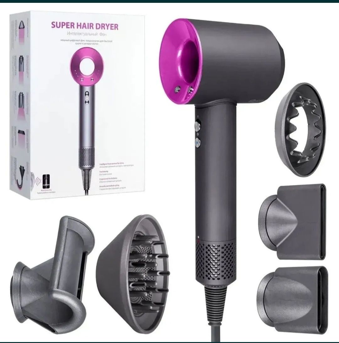 Фен для волос Super Hair Dryer,