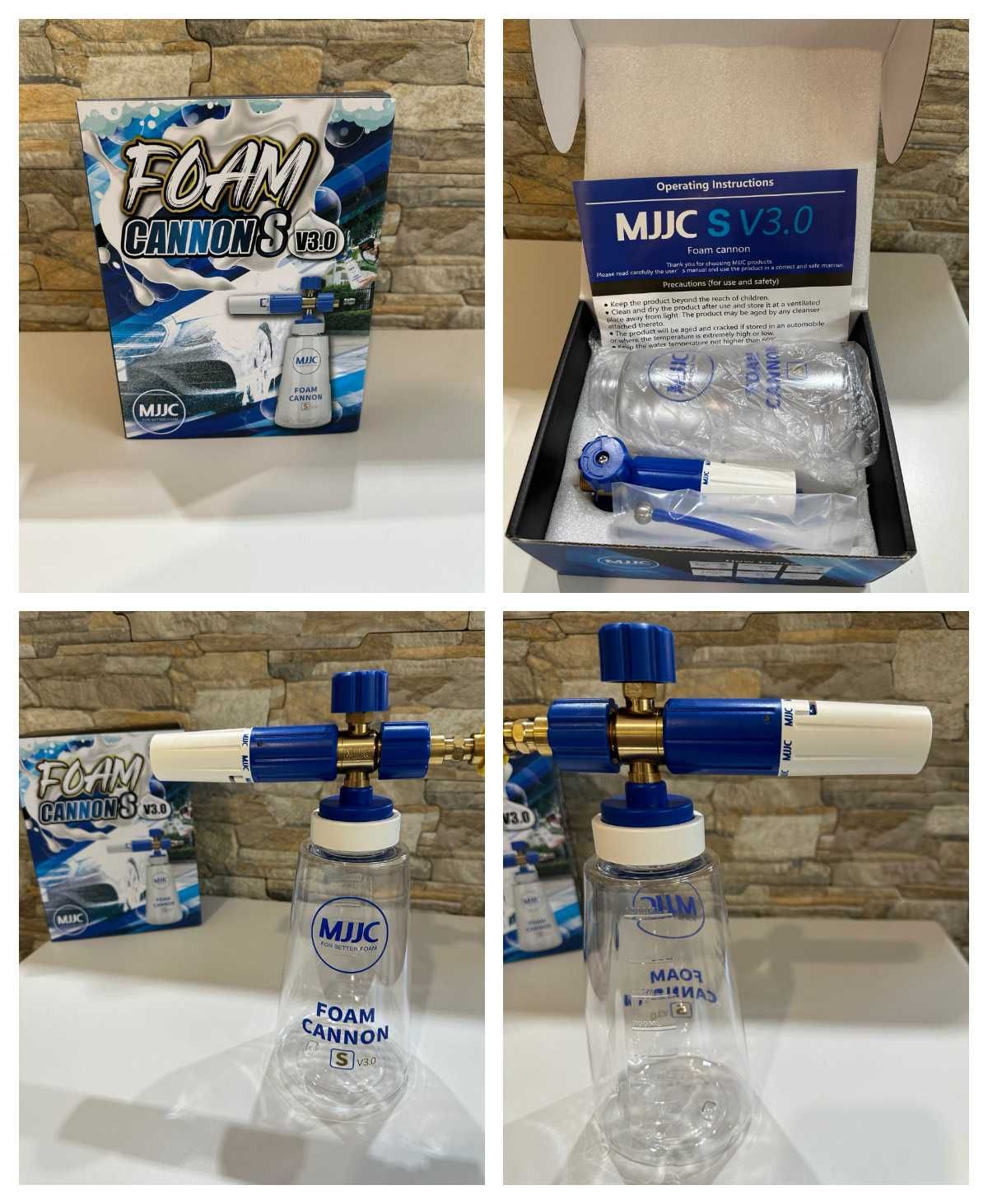 Пянообразувател MJJC S V3.0 за 1/4 Quick Бърза връзка