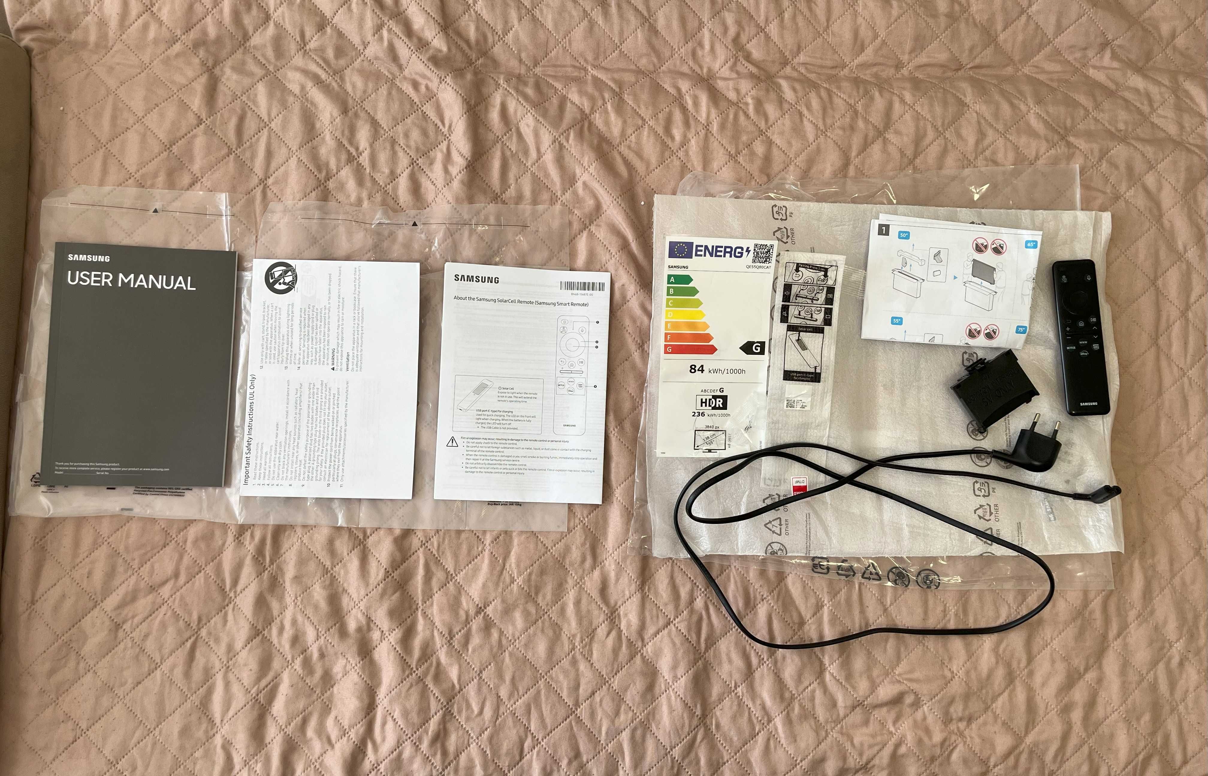 Продавам - Samsung QE55Q80CAT
