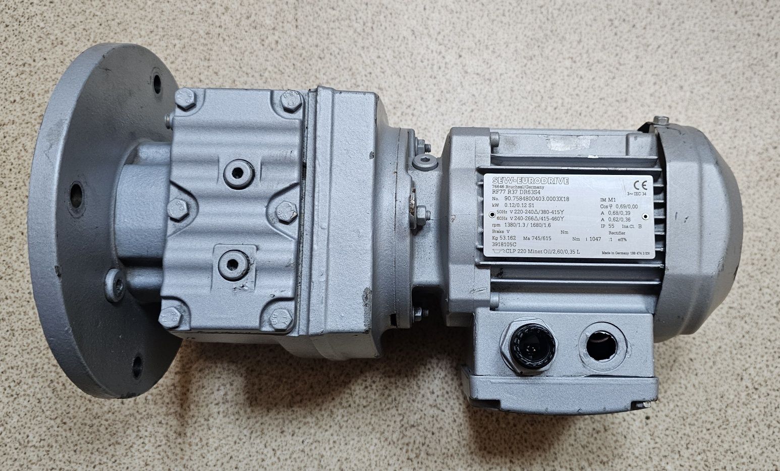 Продам редуктор SEW Eurodrive Модель RF77 R37 DR63S4