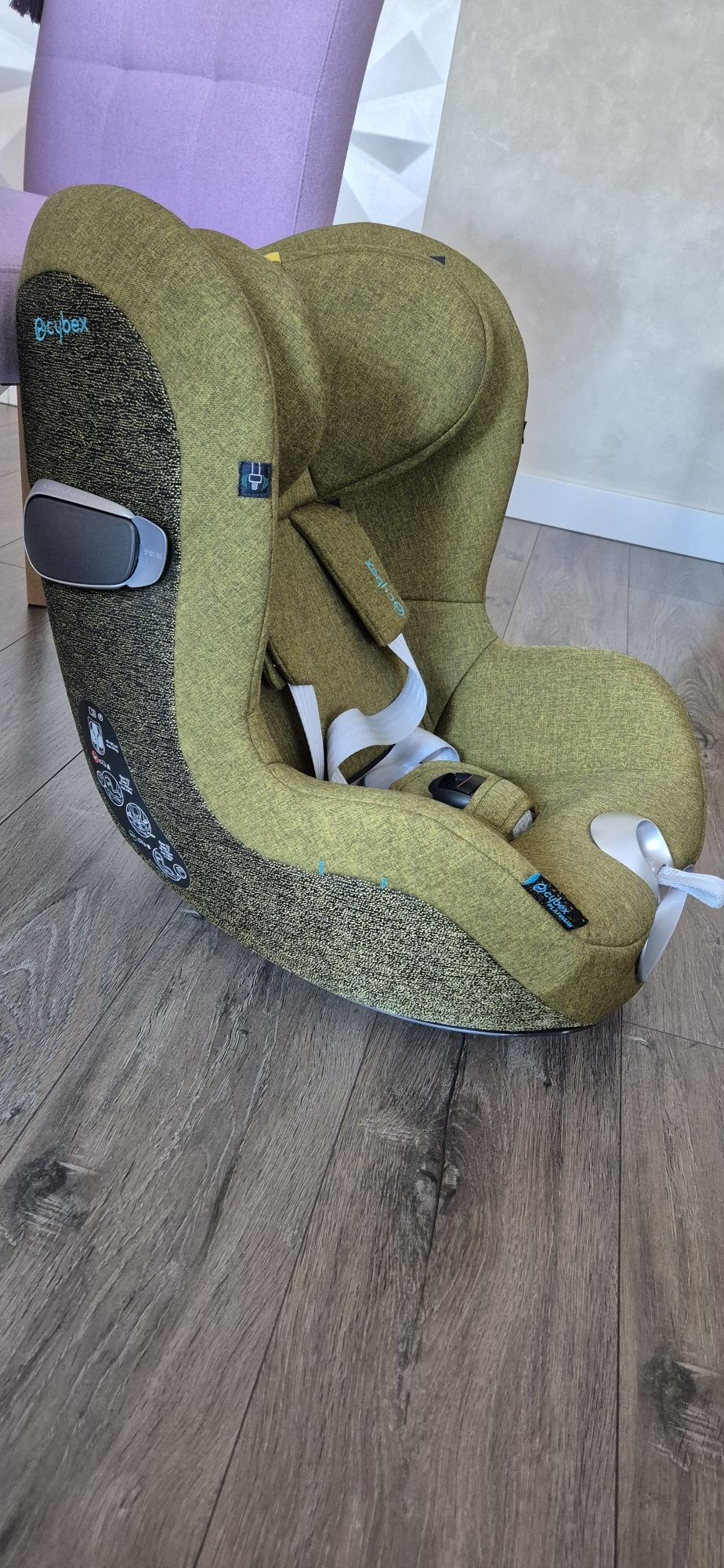 Scaun auto Cybex Platinum Sirona Z2 Plus copii 0-4 ani  Mustard Yellow