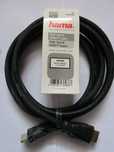 Cablu profesional HDMI de mare viteză HAMA 1.75 m, placat cu aur