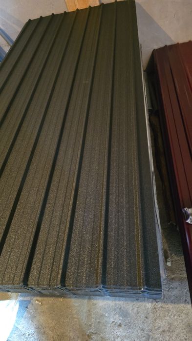 Tabla cutata gri maro roșu zincata 190x90 200x90