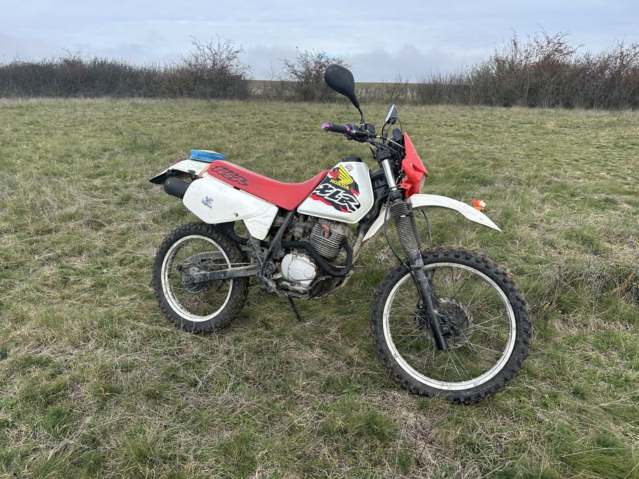 Honda xlr 125r pornire la buton