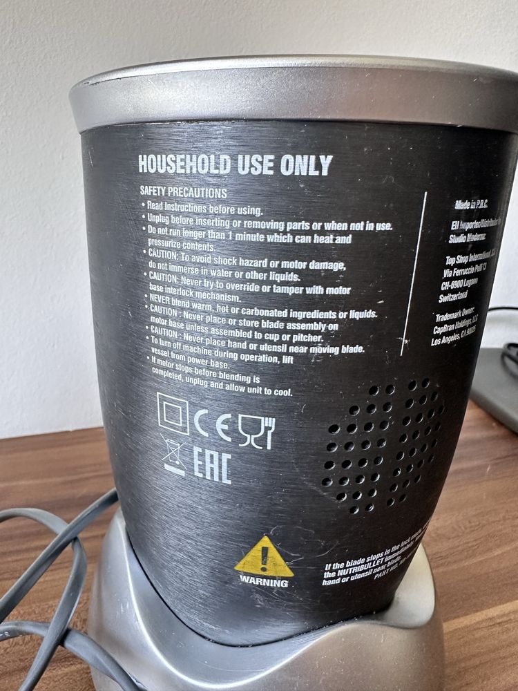 Блендер Nutribullet Original 600 W.