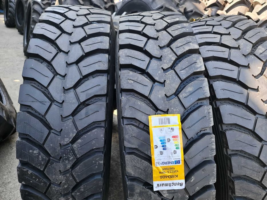 Anvelope noi 13R22.5 BENCHMARK cauciucuri tractiune basculta TRUSTON