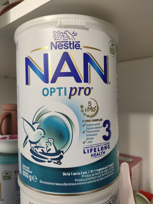 Адаптирано мляко Nan Optipro 3