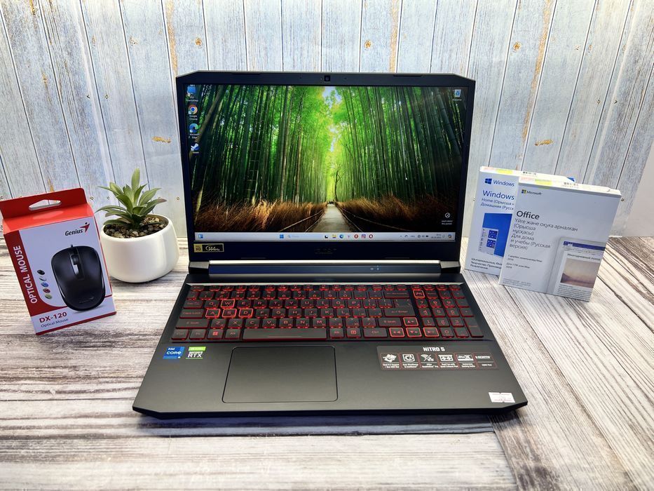 Ноутбук для игр Acer Nitro 5 | Core i5-11400H | 16GB | RTX3050 | 512Gb