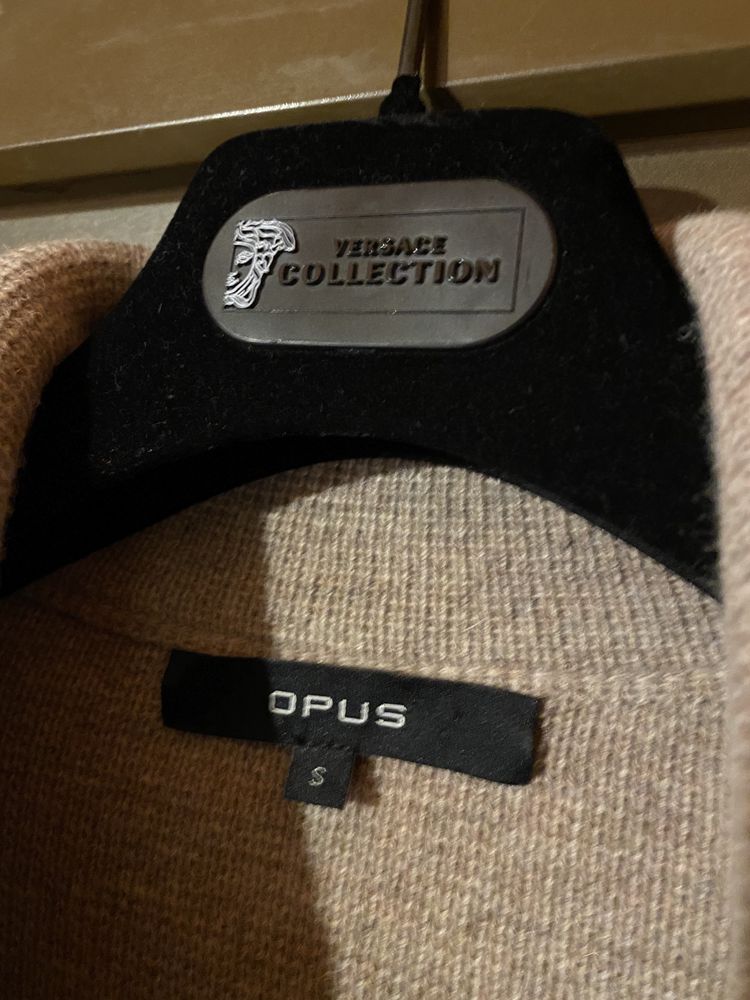 Palton Opus, din lana 50%, marimea S oversize