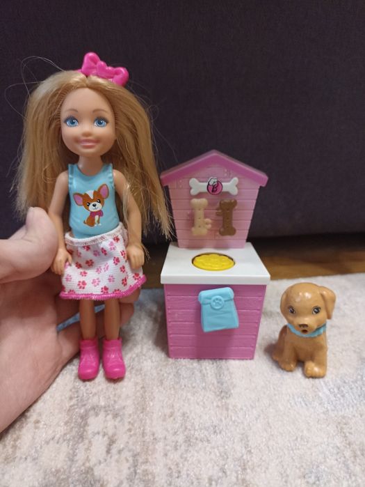 Кукла Барби с собакой оригинал