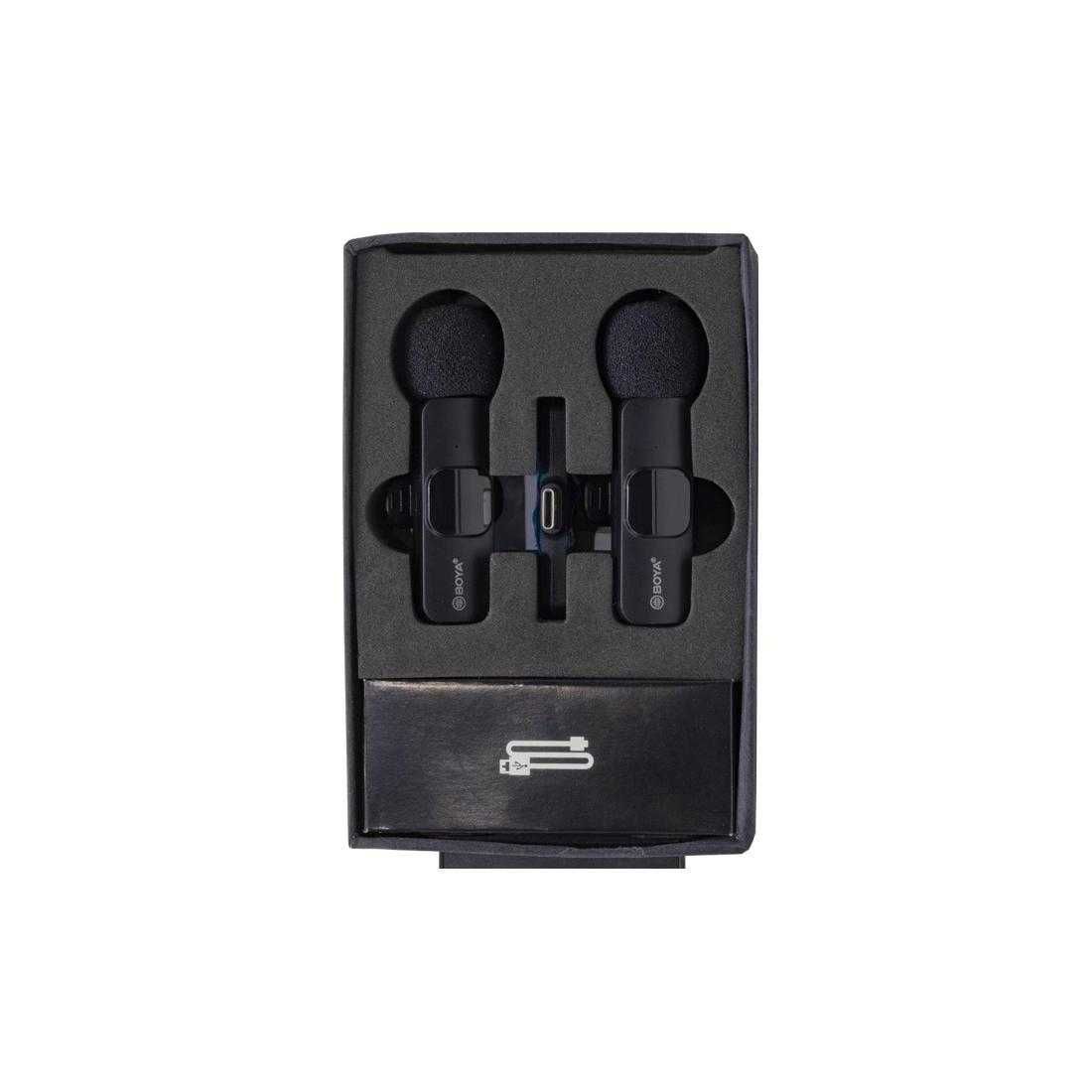 Микрофон петличка Wireless 2 Mic Type-c Boya BY-MW3