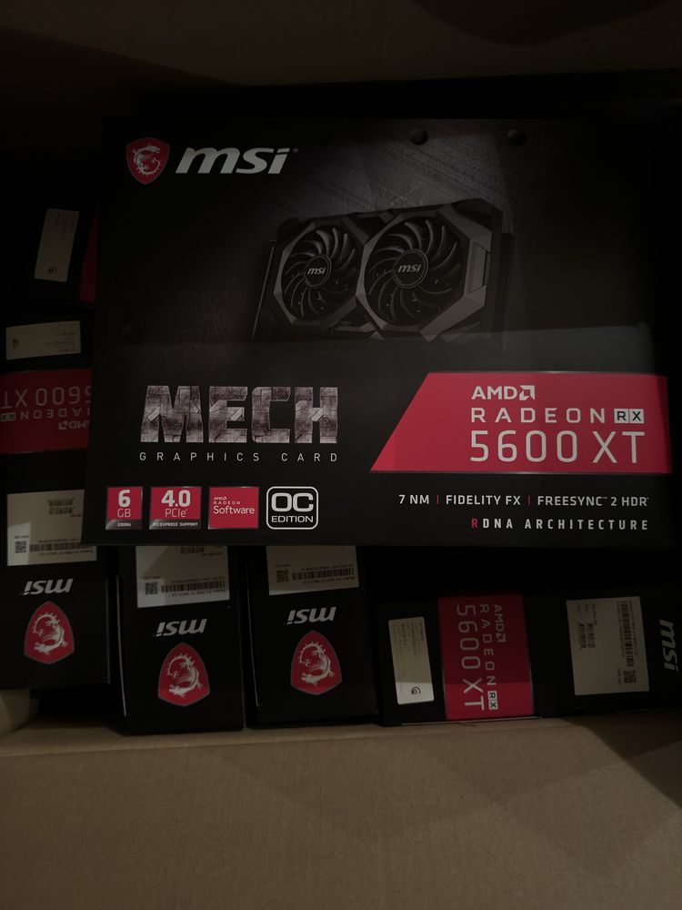 Mining Rig / Майнинг Риг с RX 6700 XT / RX 5600 XT – готов за копаене