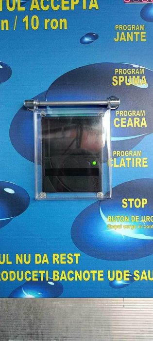 Protectie exterioara transparenta Jetoniera / Bancnotiera Spalatorie