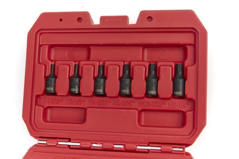 Комплект бит имбус вложки, 2.5- 19 мм 1/4-1/2 14 части hbm machines хо