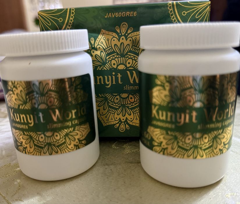Kunyit world slimming capsule ozdiruvchi kapsula