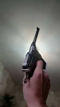Mauser c96 игрушечный пистолет выполненный из железа