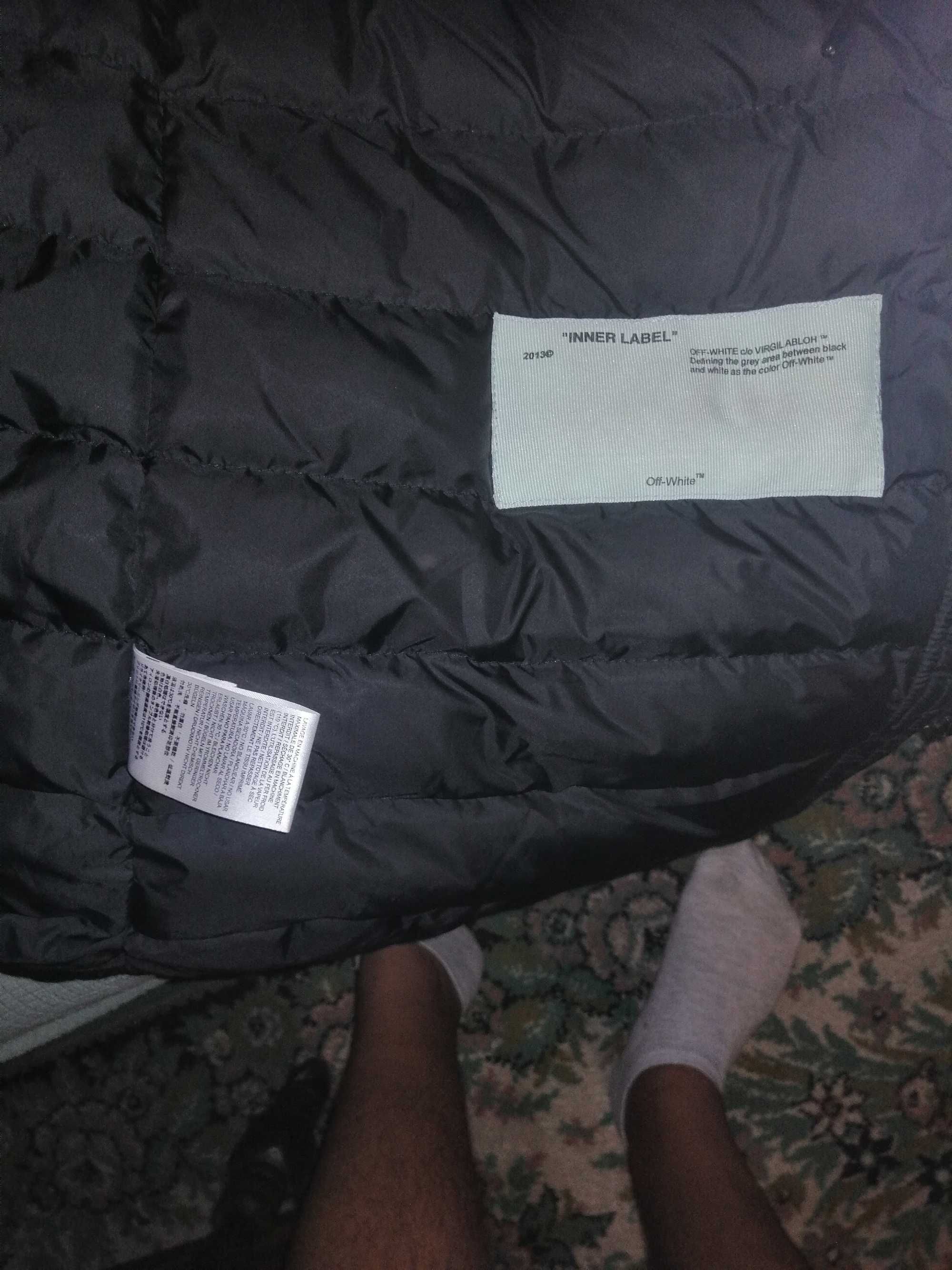 Зимно яке off white оригинал 400лв