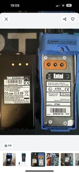 Stație radio Entel dt944 VHF