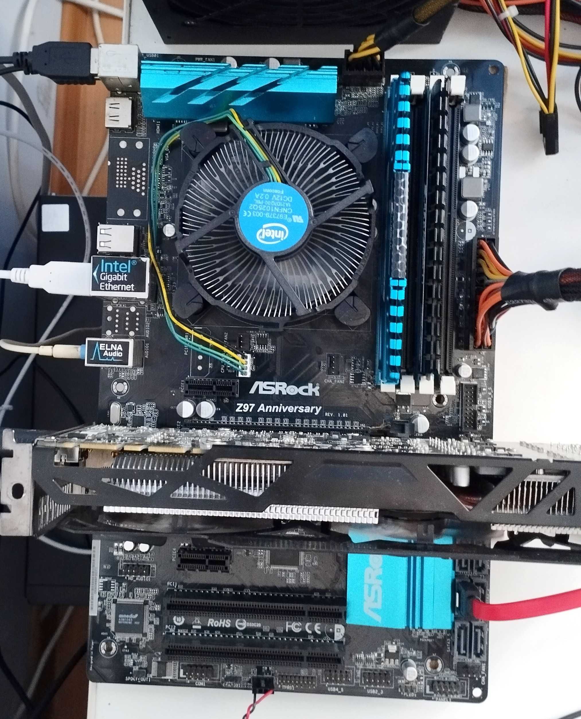 Kit ASRock Z97 Aniversary, Intel Core I7 4790, 16GB DDR3, GTX 770 2GB