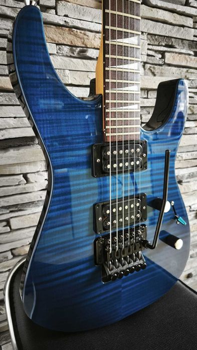 Chitara electrica Jackson DK2 Dinky Japan Trans Blue Schaller Duncan