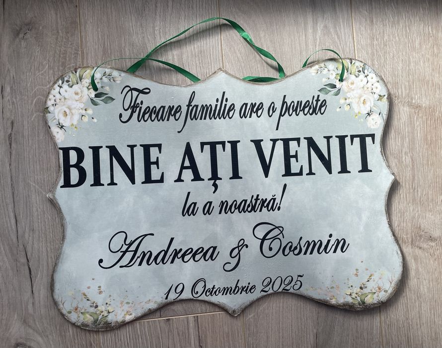 Placuta “Bine ati venit!”