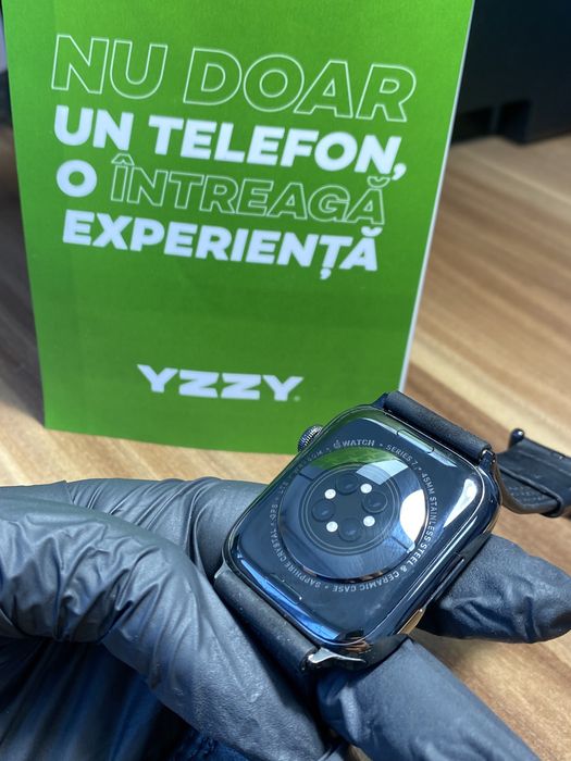 Apple Watch Seria 7 / 45 mm / GPS / Graphite Stainless Steel/  Ca nou