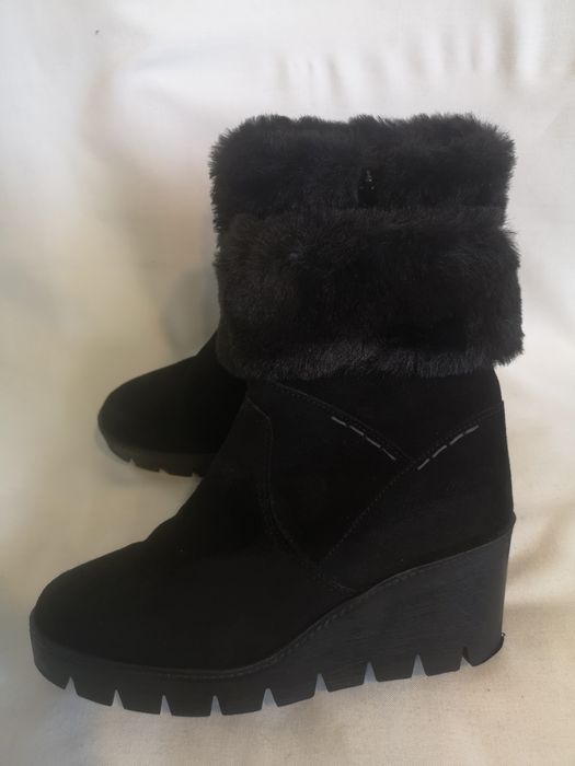 Боти естествен велур, номер 39