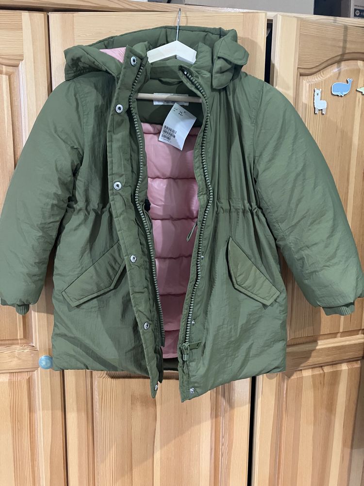Детско зимно яке H&M (ново) р-р 116