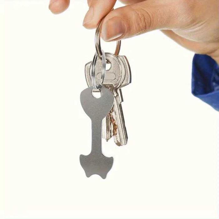 Отключване на пазарска количка, Масивен катинар