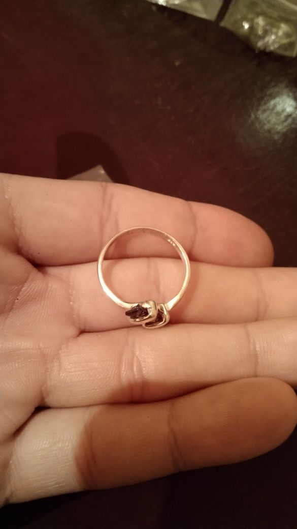 Серебряное кольцо 925 пробы.
