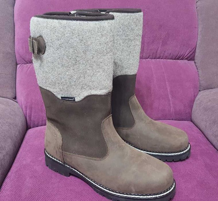 Cizme vanatoare piele + blana lana de la GEKA Sport marimea 42