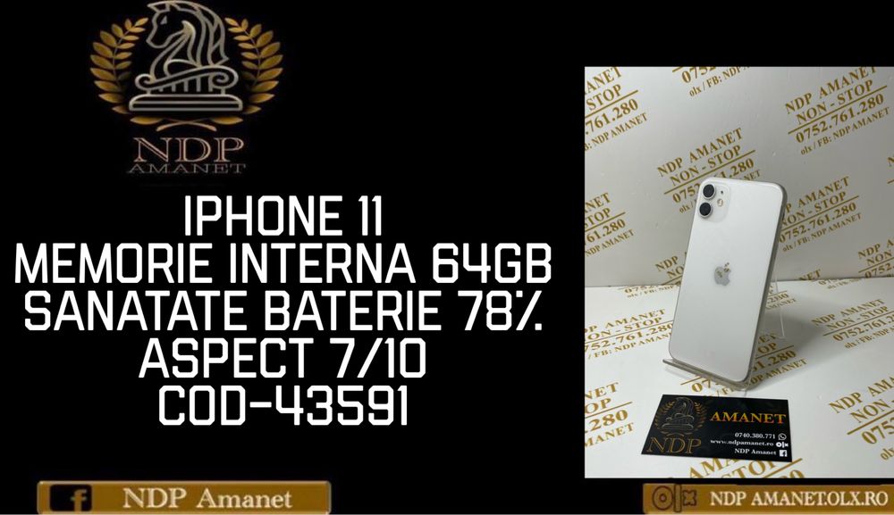 NDP Amanet Braila Iphone 11 (43591)