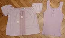 Bluza rustica M si maiou roz pal S