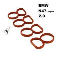 Kit anulare clapete admisie BMW N47 2.0 D E81 E82 E84 E87 X1 X3 Dopuri