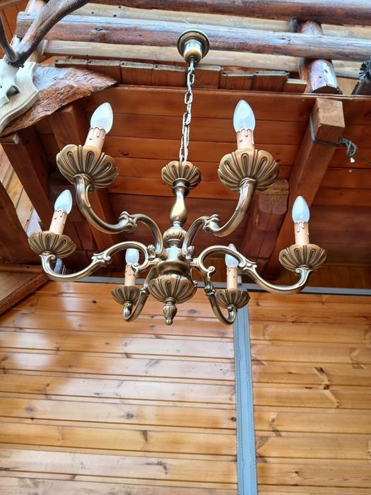 Candelabru bronz masiv