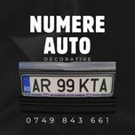 Numere auto / placute auto ornamentale / placute inmatriculare